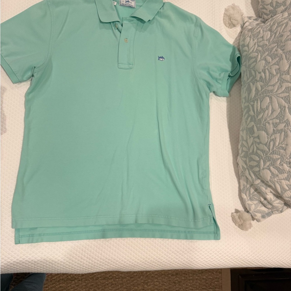 Skip Jack Polo Shirt - Seafoam Green